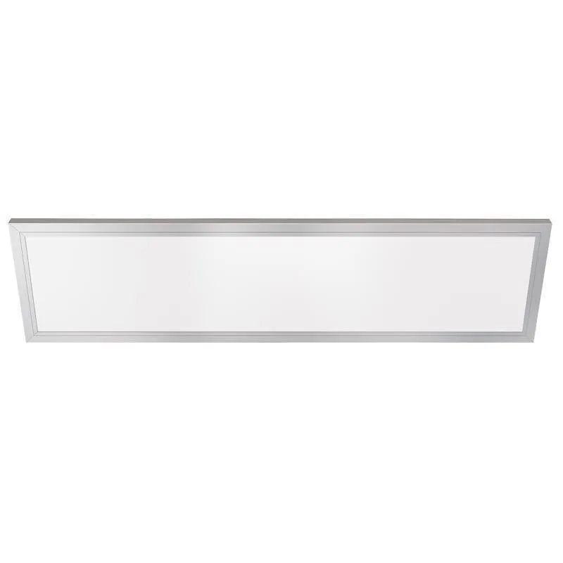 Feit EDGELIT 1 in. H X 12 in. W X 47.3 in. L Nickel White LED Flat Panel Light Fixture