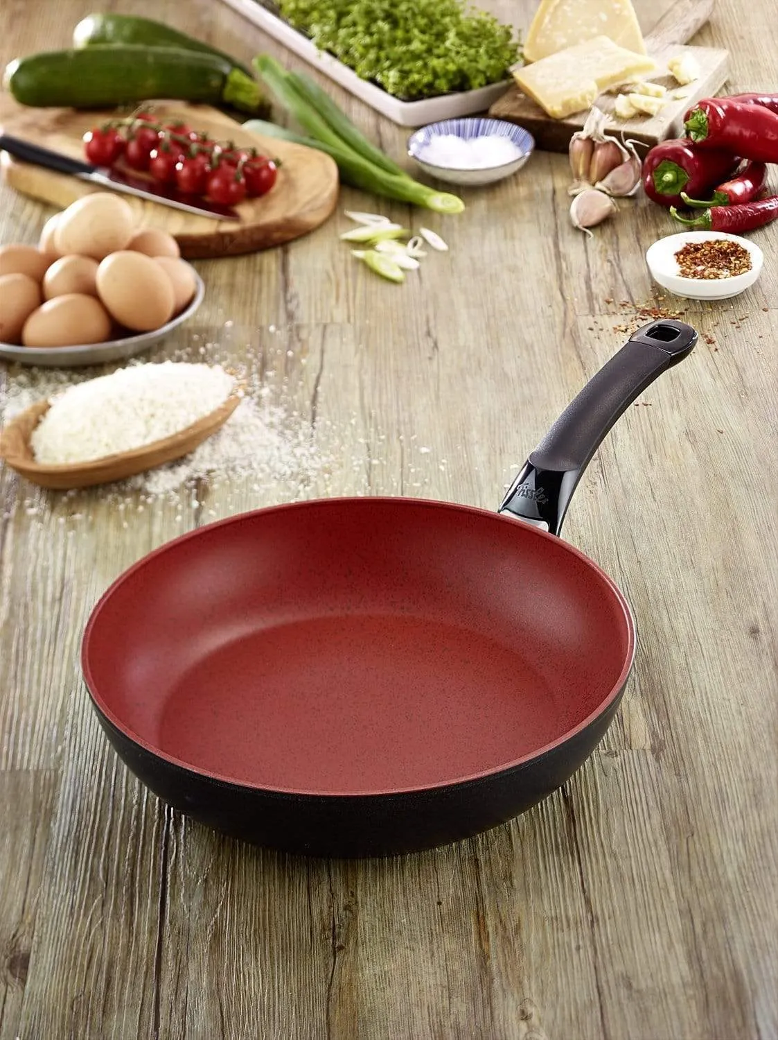 FISSLER PROTECT SENSO RED FRYPAN 28CM - 157-303-28-100/0