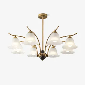 Flora Brass Chandelier