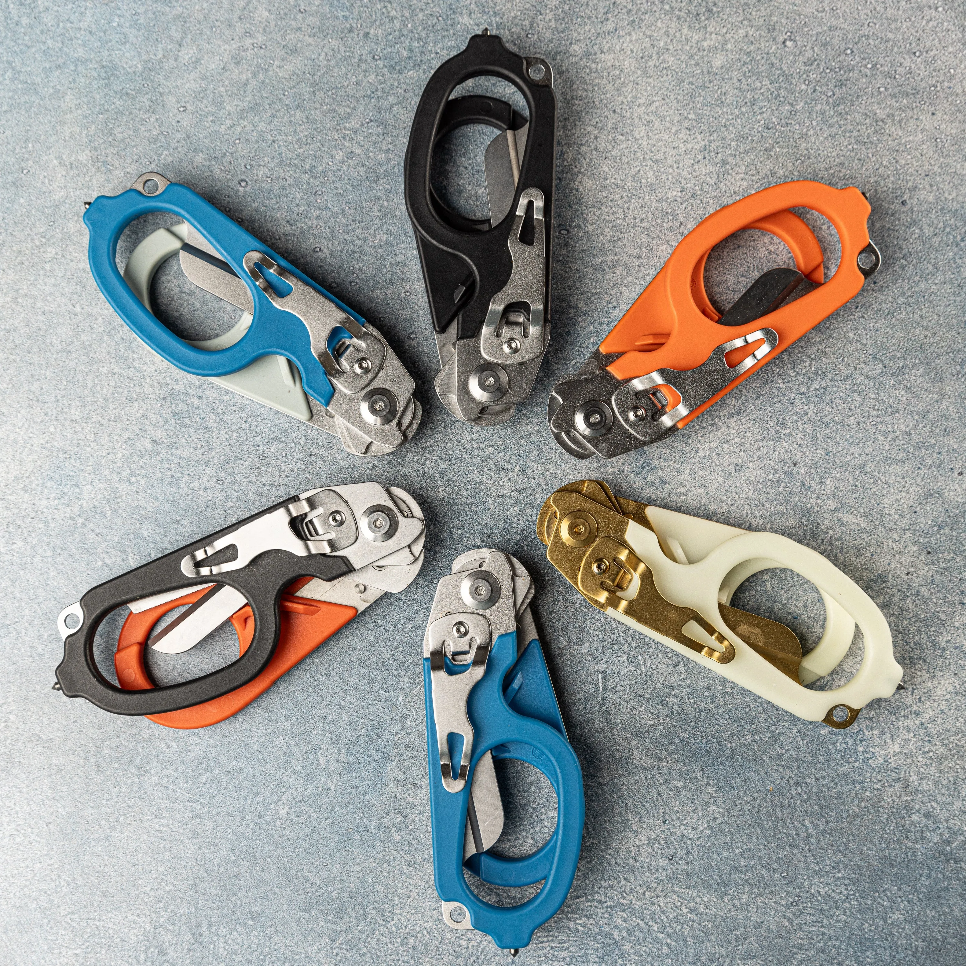 Folding Scuba Diving Shears and Rescue Shears