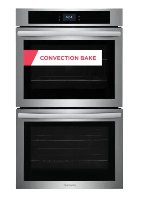 Frigidaire 30" Double Electric Wall Oven with Fan Convection