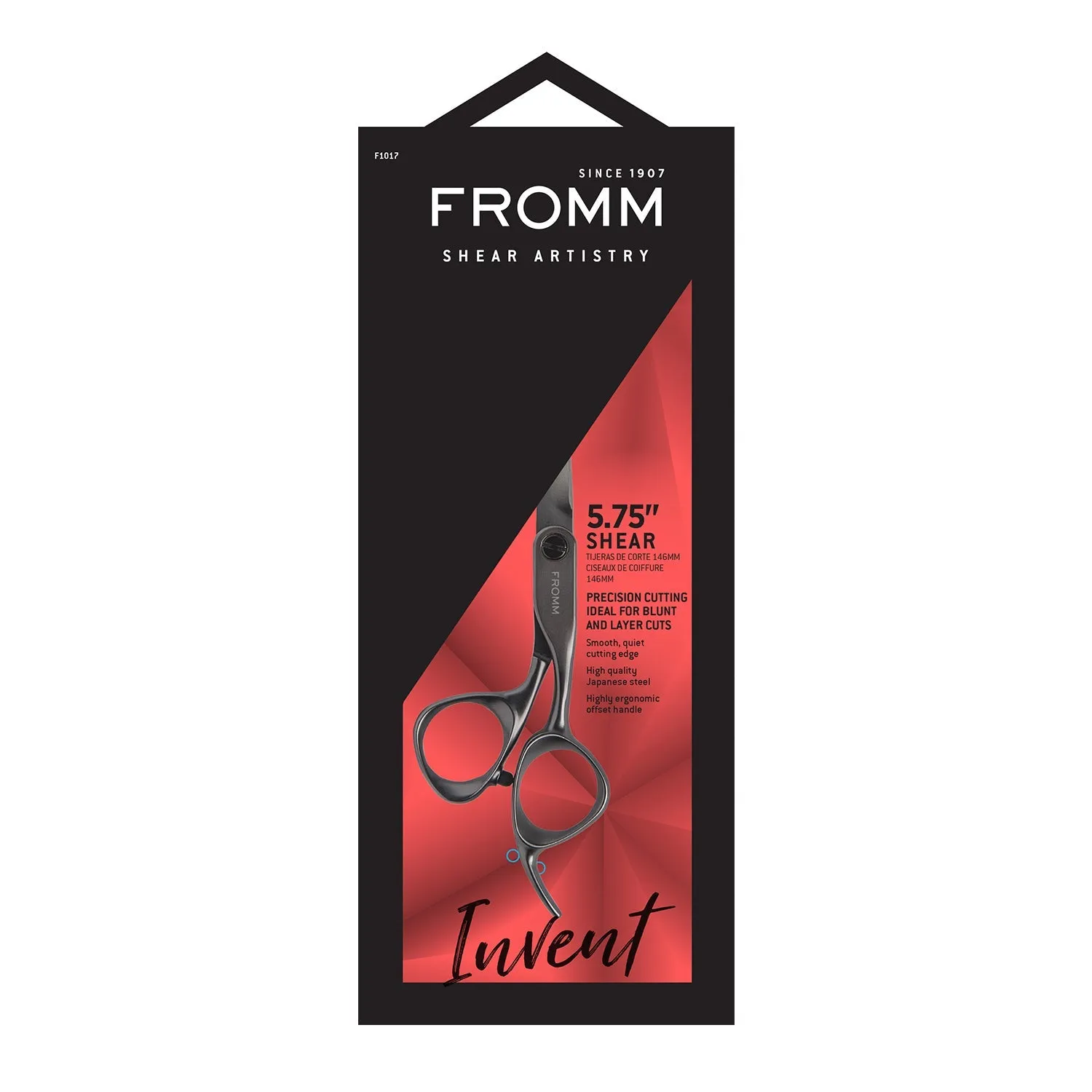 Fromm Shear Artistry Invent Tooth Hair Thinning Shears 5.75"