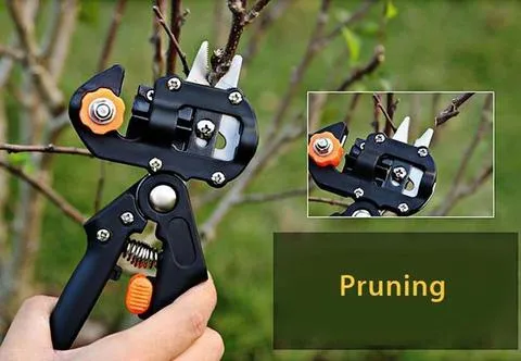 Garden Fruit Tree Pro Pruning Shears Scissor Grafting Cutting Tool  2 Blade Garden Tools Set Pruner Tree Cutting Tool