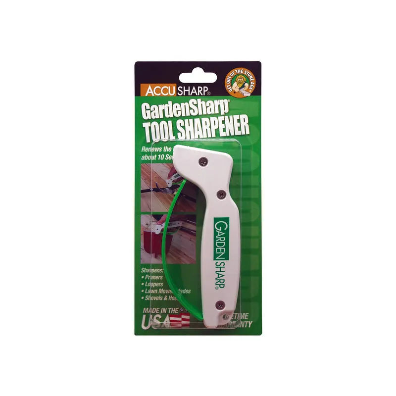 GardenSharp AccuSharp Gloss Tungsten Carbide 1 stage Garden Tool Sharpener