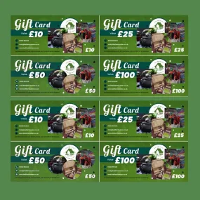 Gift Card - Bell Tent Sussex