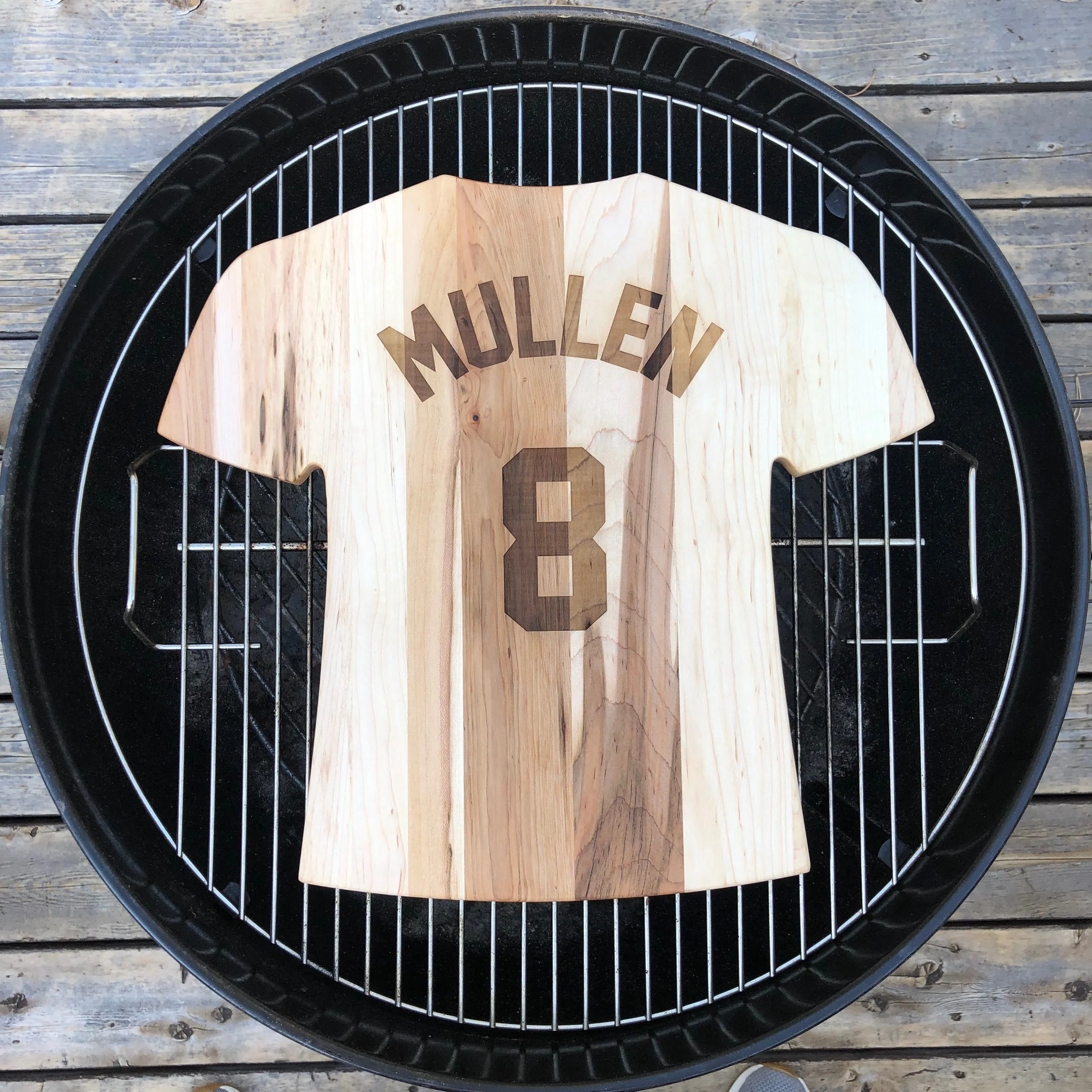 Gigantes de San Francisco Team Jersey Cutting Board | Customize With Your Name & Number | Add a Personalized Note (en Español)