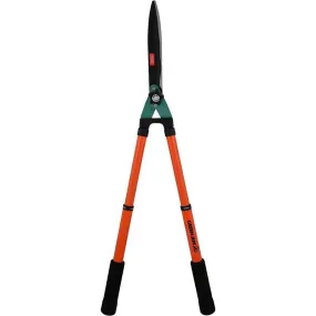 Green Jem Telescopic Hedge Shears Cutters Gardening Tool with Non-Stick Blades - Orange