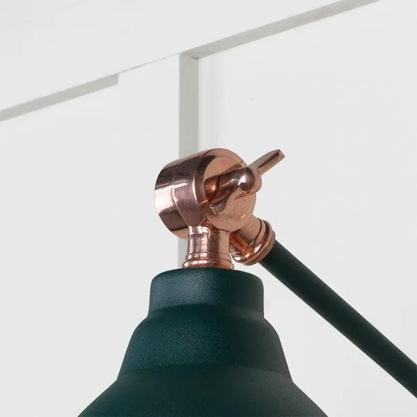 Hammered Copper Brindley Wall Light in Dingle | From The Anvil