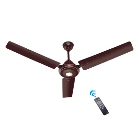 HAVAI Spinel BLDC Ceiling Fan 28W, 1200mm Blade with Remote - CHERRY BROWN