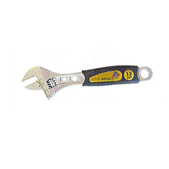 Heavy Duty Satin Adj Wrench - 300mm