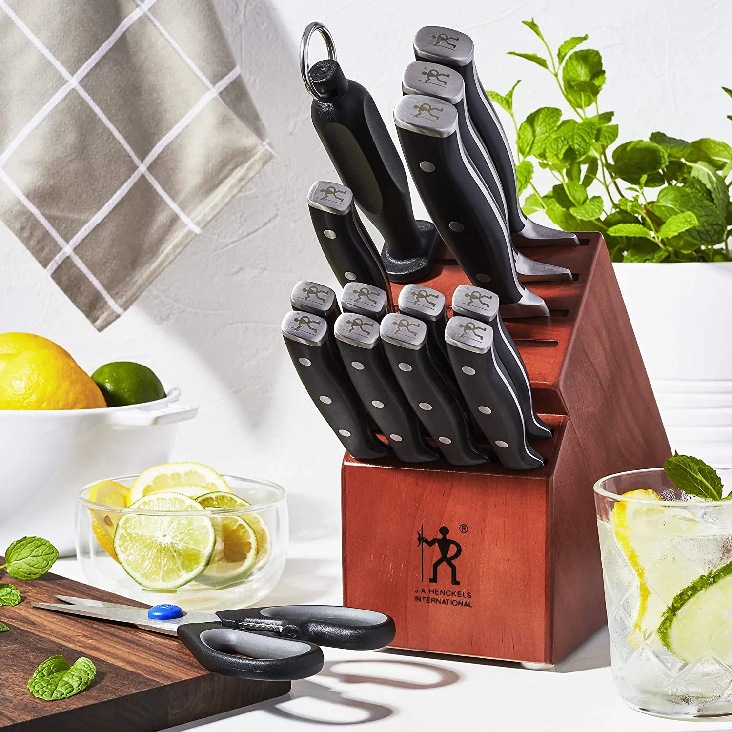 Henckels Forged Accent 15-pc Knife Block Set