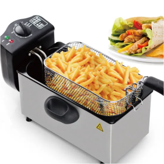 Hometronics WJ800; Stainless steel deep fat fryer  3L