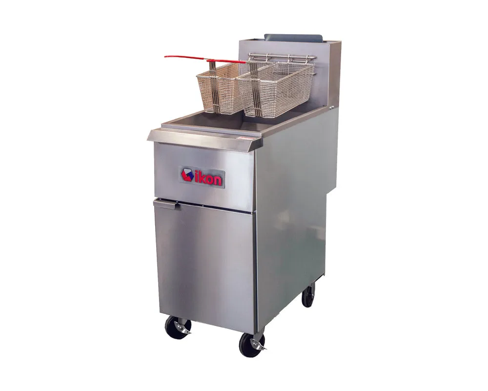 IKON - IGF-40/50, 15.5" Gas Fryer With 4 Burners 120,000 BTU