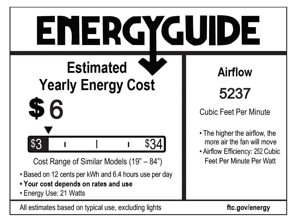 ILG8CF56B - iLIVING 56-Inch Quiet BLDC Indoor Ceiling Fan with Remote Control, 3 Blades 6 Speeds, 6300 CFM, Black/Wood Finish