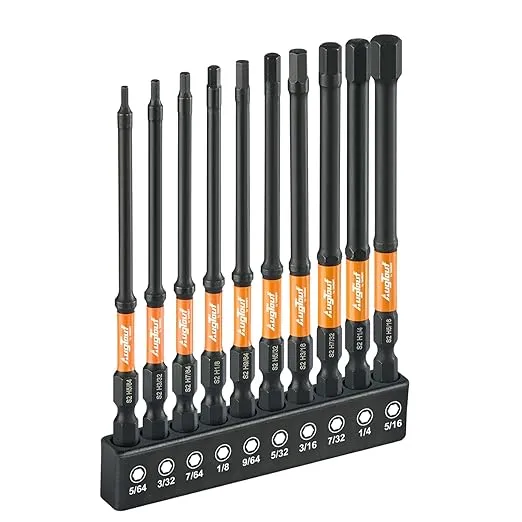 Impact Hex Head Allen Wrench Drill Bits Set