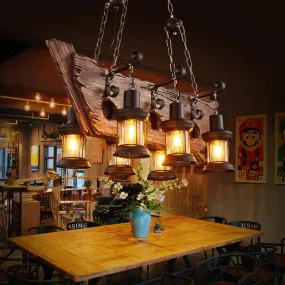 Industrial Wind Chandeliers American Country Restaurant Chandelier Creative Lights