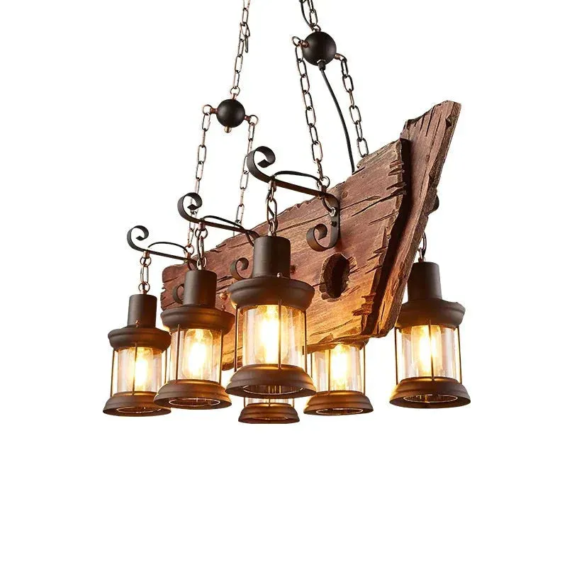 Industrial Wind Chandeliers American Country Restaurant Chandelier Creative Lights