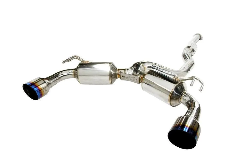 Invidia 12  Subaru BRZ / Toyota 86 N2 60mm Single Layer Titanium Burnt Tips Cat-Back Exhaust