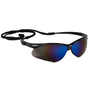 Jackson Nemesis Blue Mirror Safety Glasses