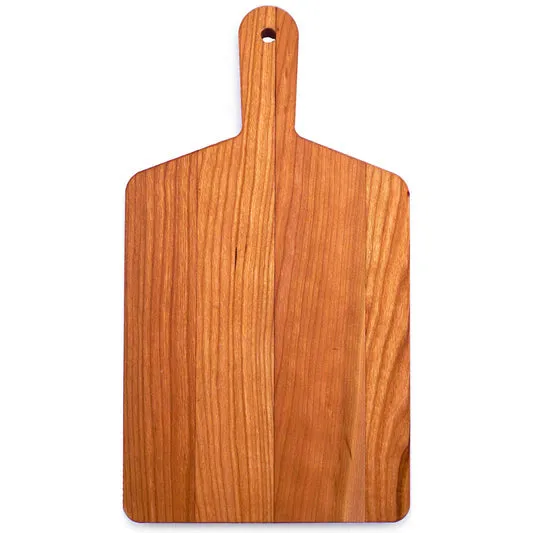 JK Adams Cherry Rectangle Handle Cheese Board – 11" x 6"