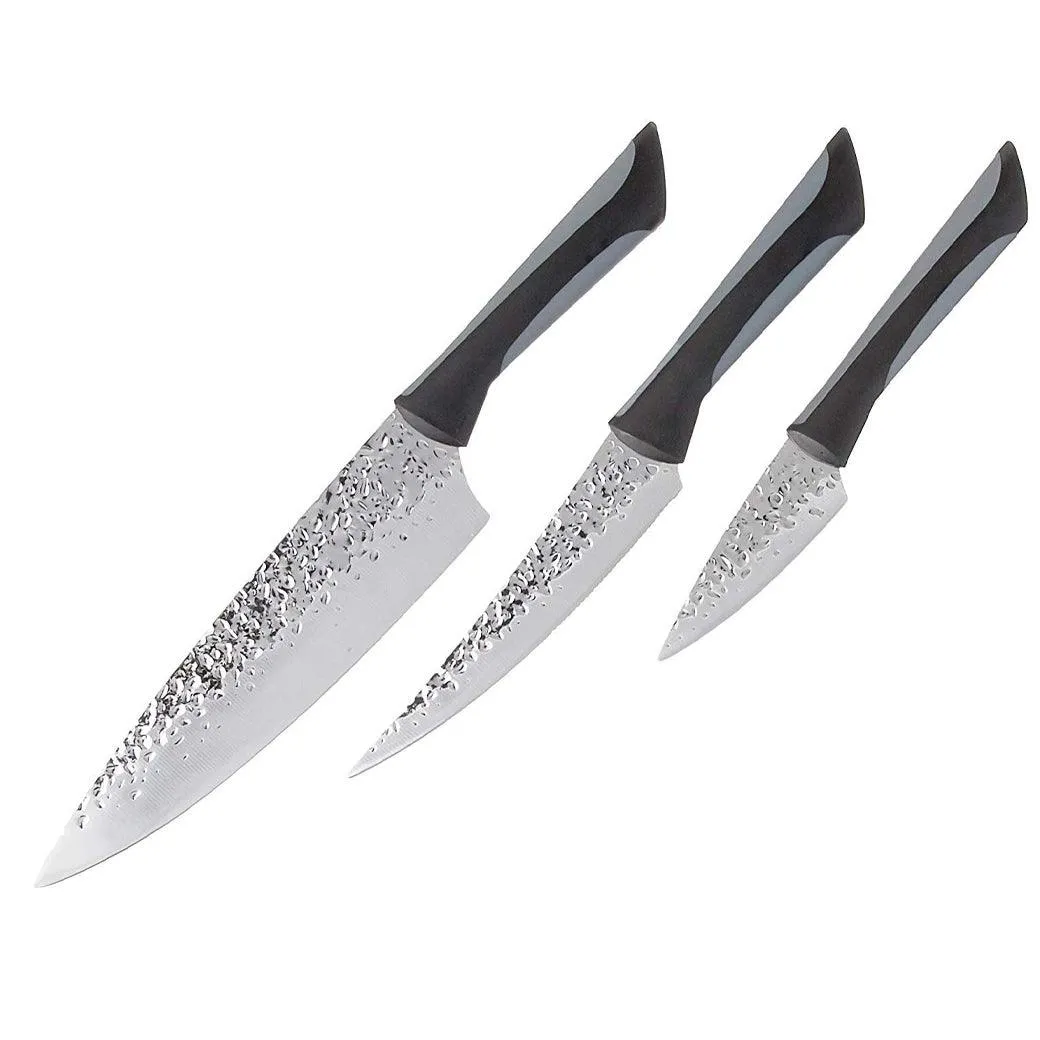 Kai Luna 3 Pc Set: Paring, Multi-Utility, Chef's