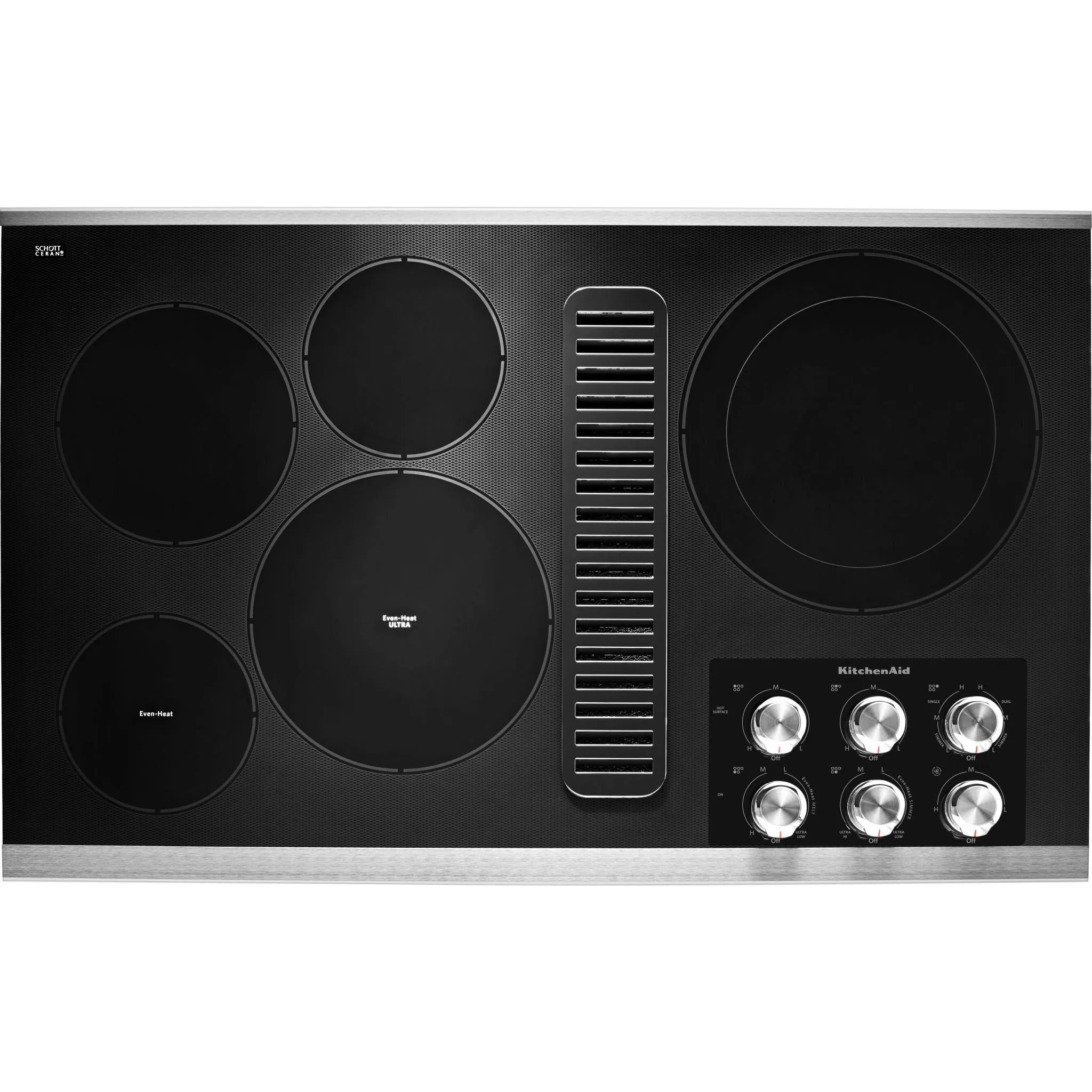 KitchenAid 36" Cooktop (KCED606GSS) - Stainless Steel