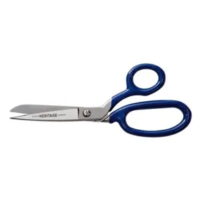 Klein Tools 208LR-BLU-P Bent Trimmer w/Large Ring, Blue Coating, 9-Inch