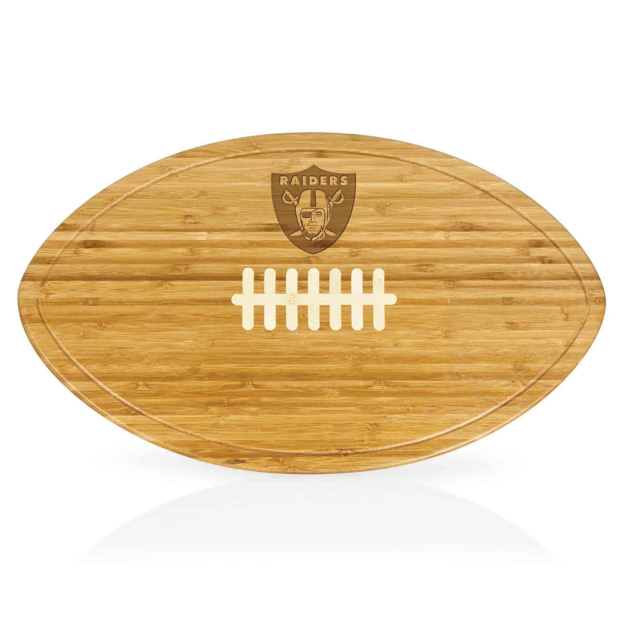 Las Vegas Raiders - Kickoff Football Cutting Board & Serving Tray