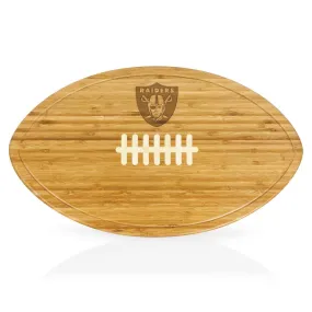 Las Vegas Raiders - Kickoff Football Cutting Board & Serving Tray