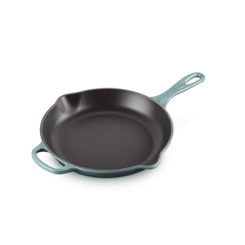 Le Creuset Cast Iron Frying Pan with Metal Handle Ocean 26cm