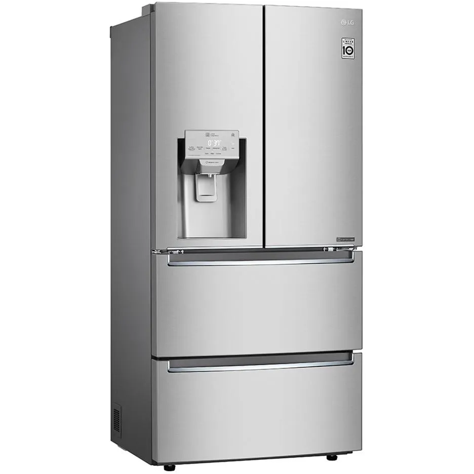 LG 33-inch, 18.3 cu.ft. Counter-Depth French 4-Door Refrigerator with ice system LRMXC1803S