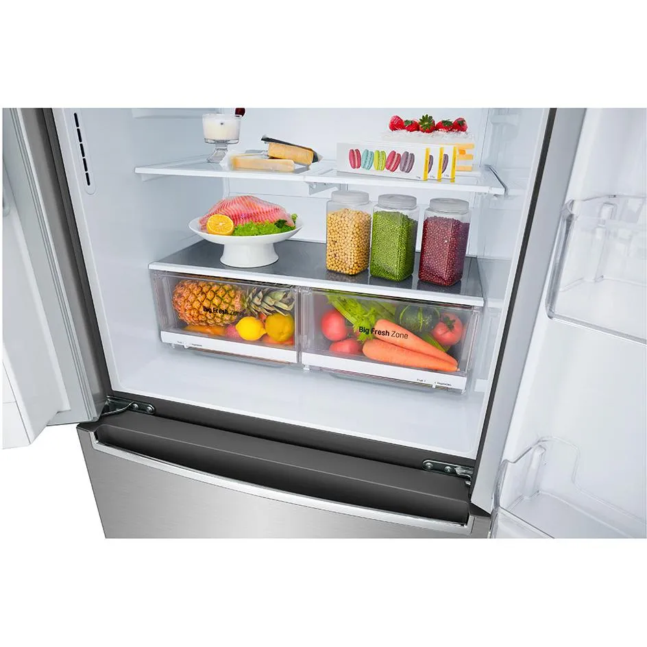 LG 33-inch, 18.3 cu.ft. Counter-Depth French 4-Door Refrigerator with ice system LRMXC1803S