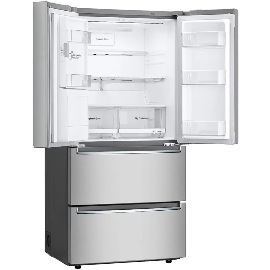 LG 33-inch, 18.3 cu.ft. Counter-Depth French 4-Door Refrigerator with ice system LRMXC1803S