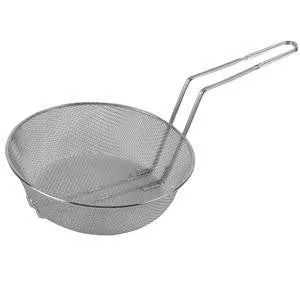 LG Deep Round Fine Mesh Frying Fry Cooker Basket for Stove Top Stovetop Pot Pan