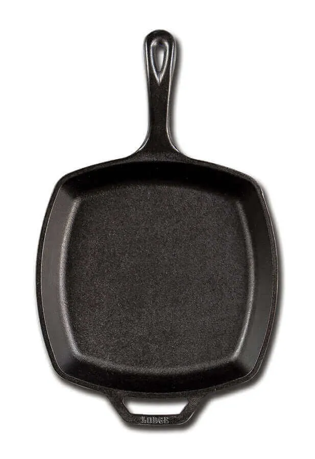 Lodge 10.5" Cast Iron Square Skillet