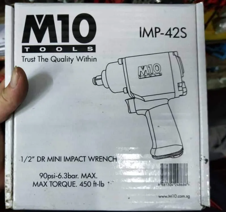 M10 1/2" Imp-42s Drive Mini Impact Wrench | Model : 021-006-42