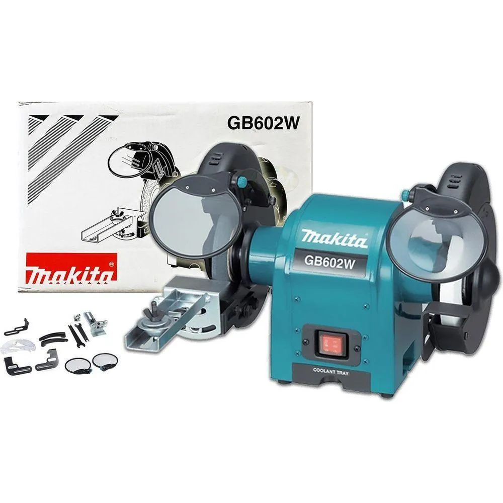 Makita GB602W Bench Grinder 6" 250W (1/3HP)