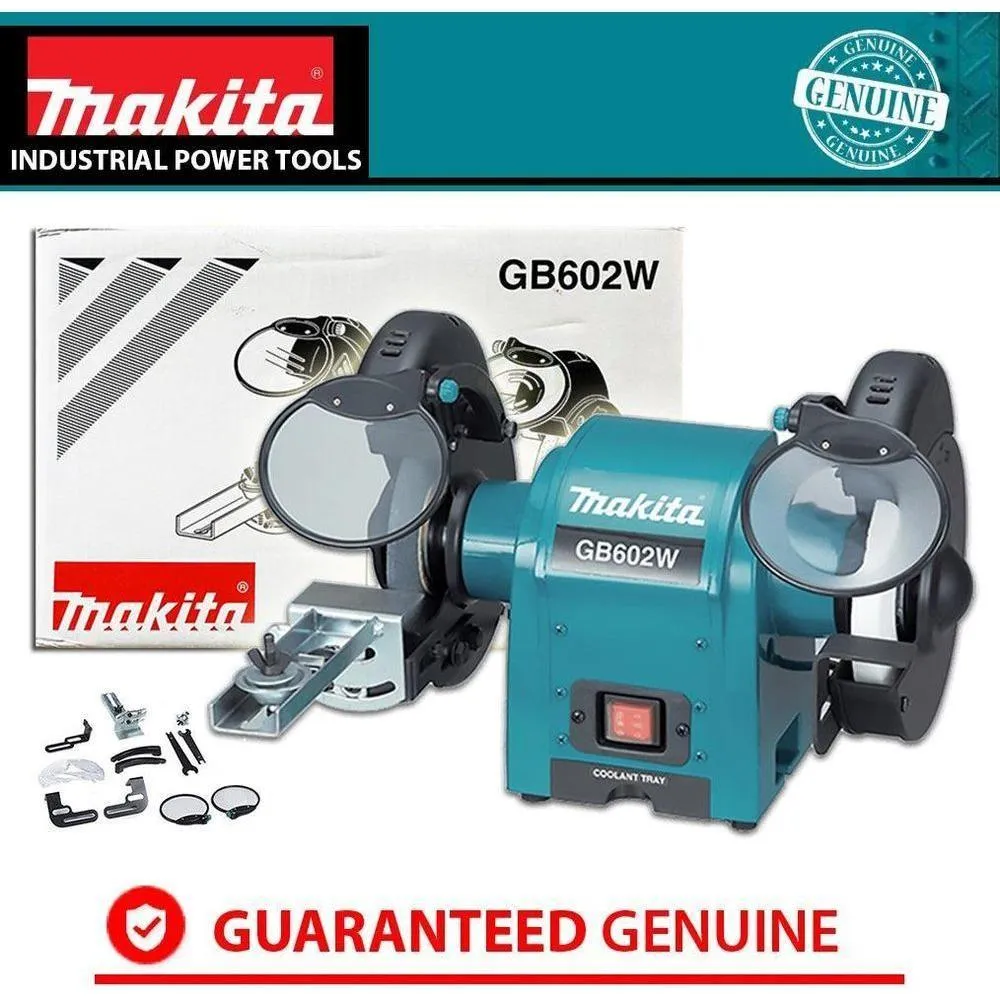 Makita GB602W Bench Grinder 6" 250W (1/3HP)