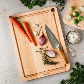 Maple Prep Cutting Board with Juice Groove