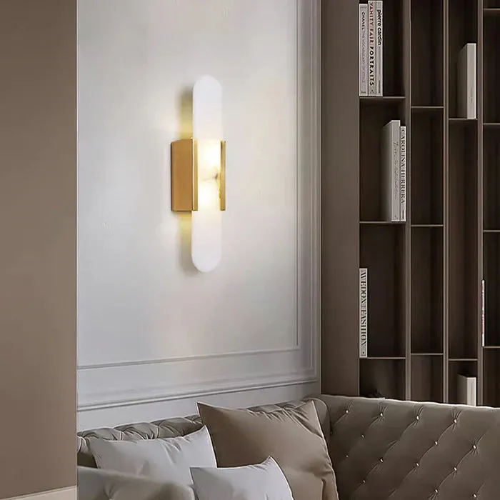 MARBELLE Luxury Gold Spanish Marble Sconce