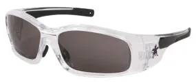 MCR Safety Swagger SR1 Clear Frame, Gray AF Lenses