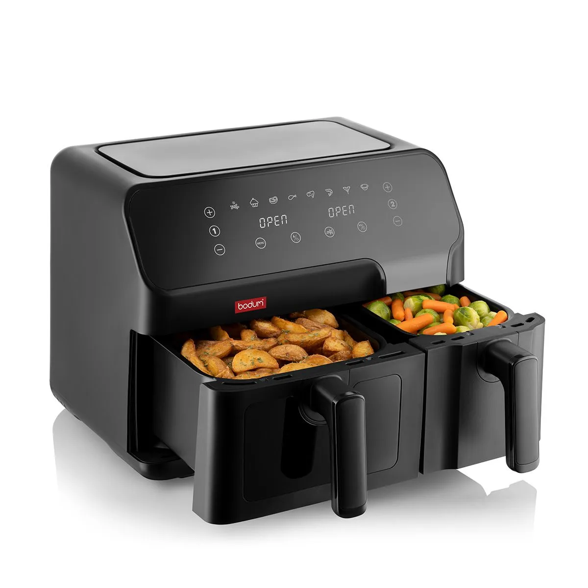 Melior Air Fryer | 2 Compartments