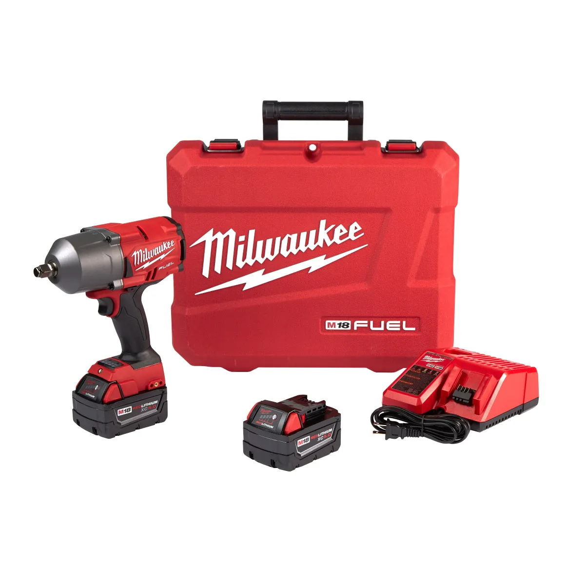 Milwaukee M18 FUEL 1/2 Inch High Torque Impact Wrench w/Friction Ring Kit (2767-22)