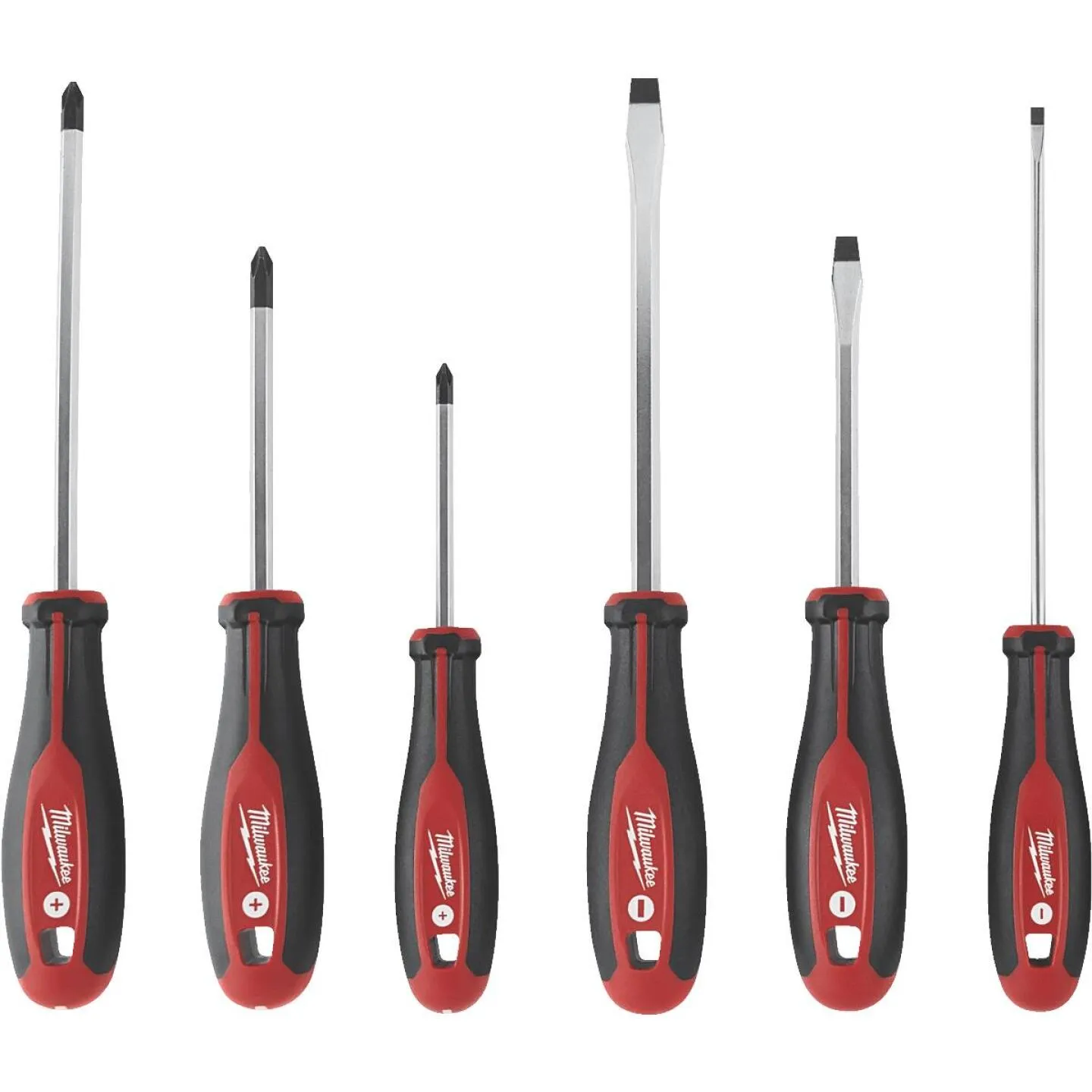 Milwaukee Slotted & Phillips Screwdriver Set (6-Piece)