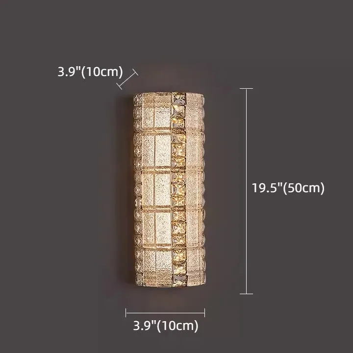 Modern Crystal Wall Sconce Light