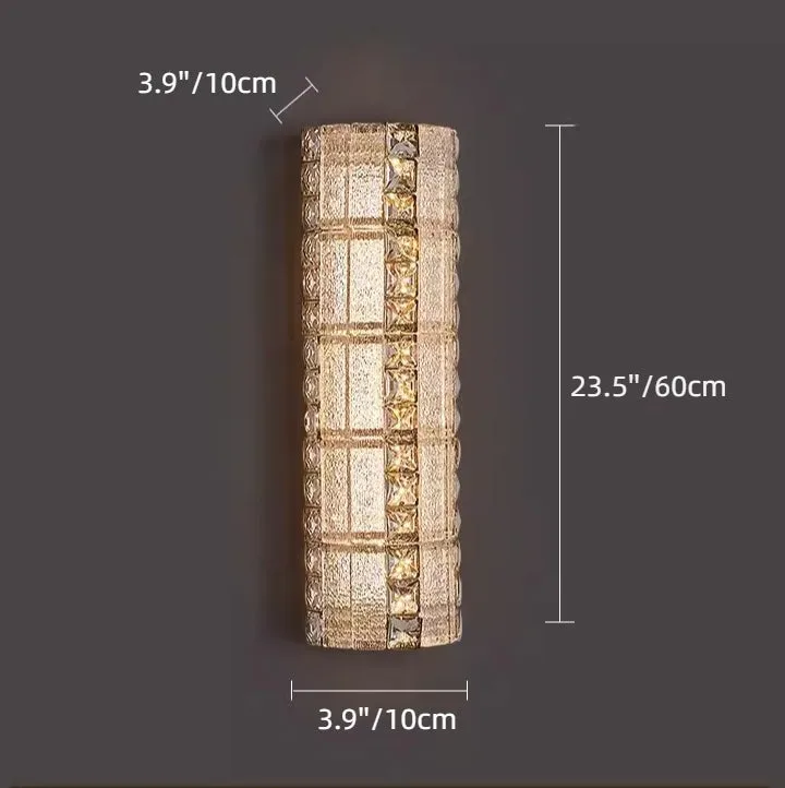 Modern Crystal Wall Sconce Light