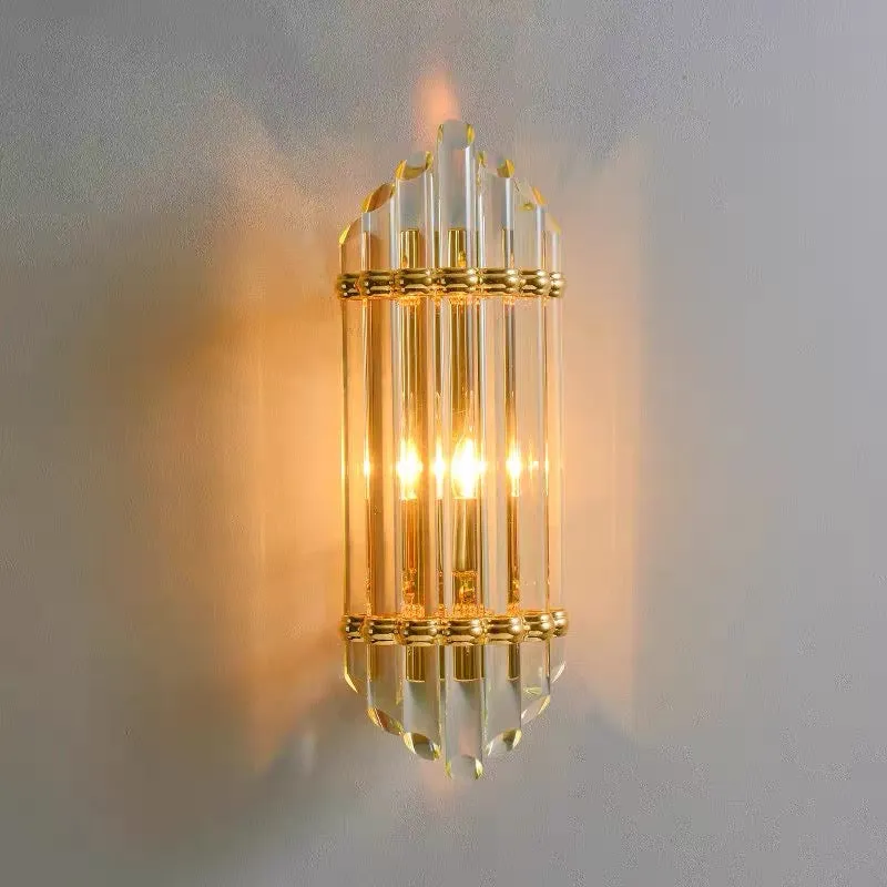 Modern Light Luxury Crystal Wall Lamp