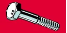 Monster Fastener Zinc Plated Class 8.8 Steel Coarse Thread Hex Cap Screws