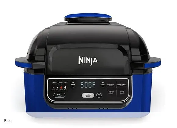 Ninja Foodi 5-in-1 Indoor Grill w/ Air Fry, Roast (IG302QBL)