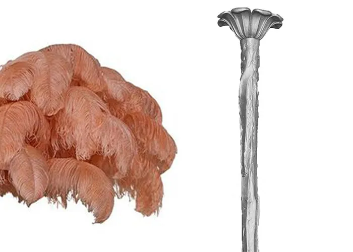 Ostrich Feather Chandeliers